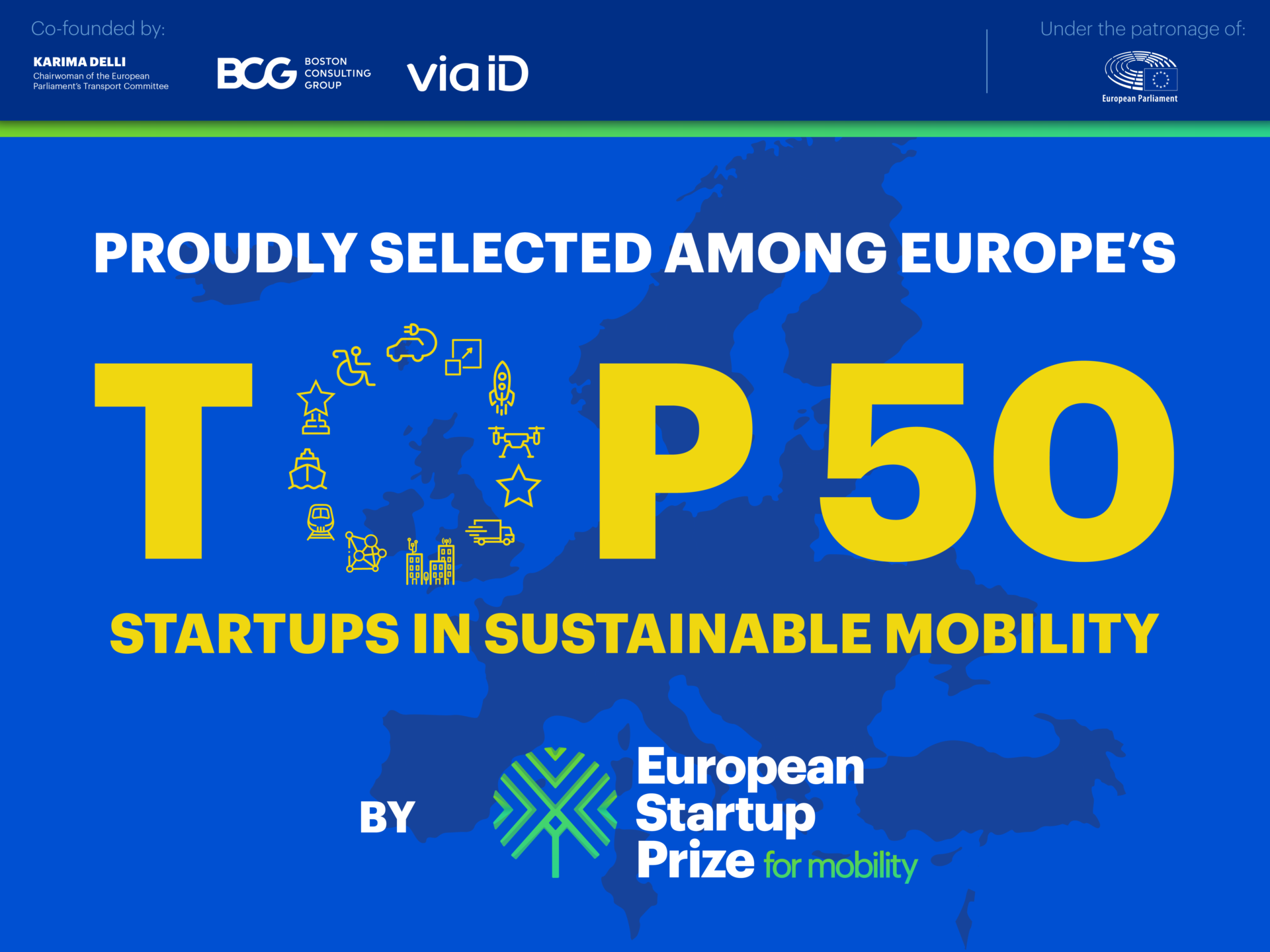 Featured image for “Nudgd chosen as Top 50 most promising startups in clean mobility”